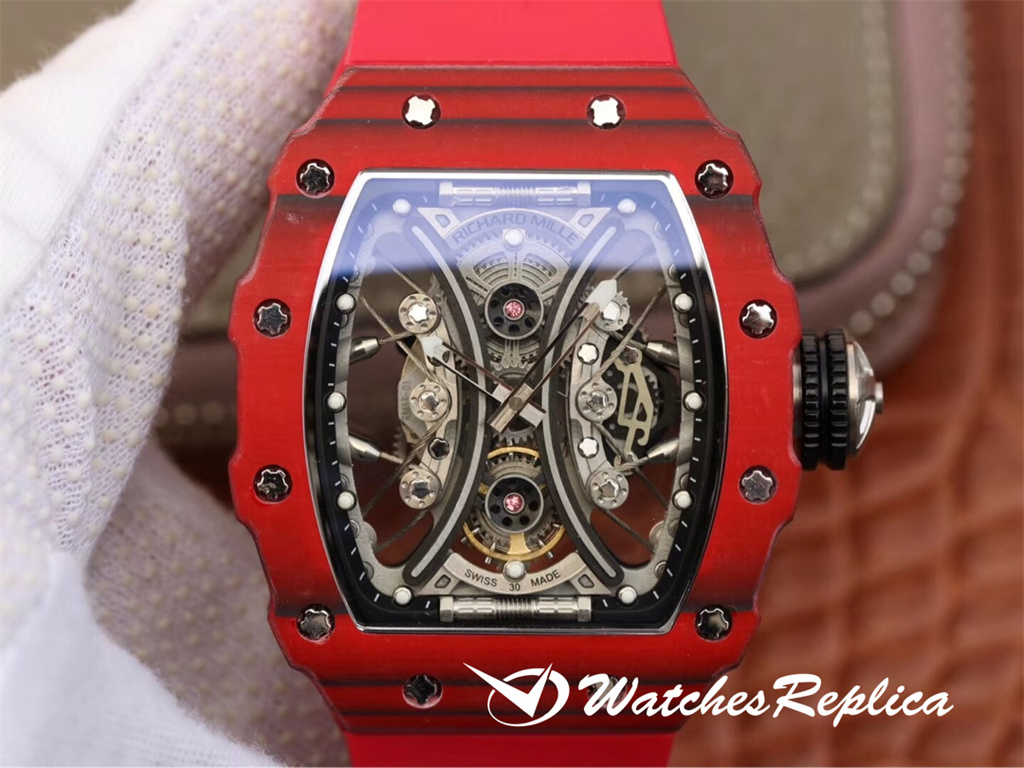 Perfect Top Richard Mille Rm53 01 Tpt Carbon Fiber Watch Perfect