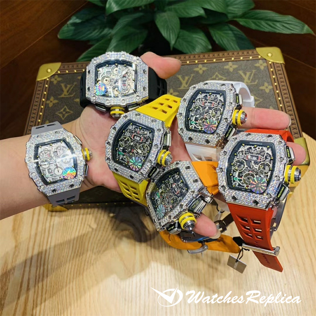 Hot Top Richard Mille Rm011 Flyback Chronograph Watch Perfect