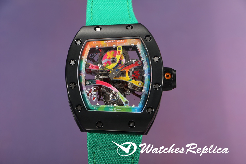 Design Design Richard Mille Art On Wrist Rm68 01 Tourbillon