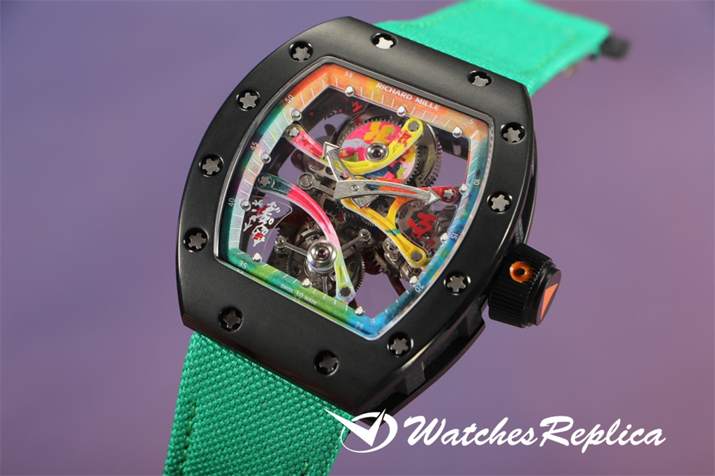 Design Design Richard Mille Art On Wrist Rm68 01 Tourbillon