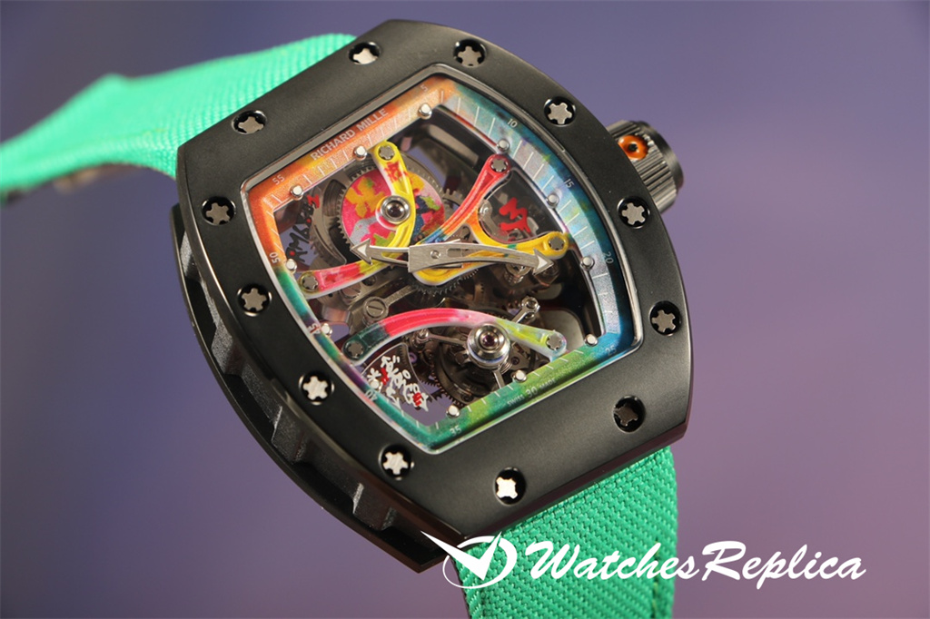 Design Design Richard Mille Art On Wrist Rm68 01 Tourbillon